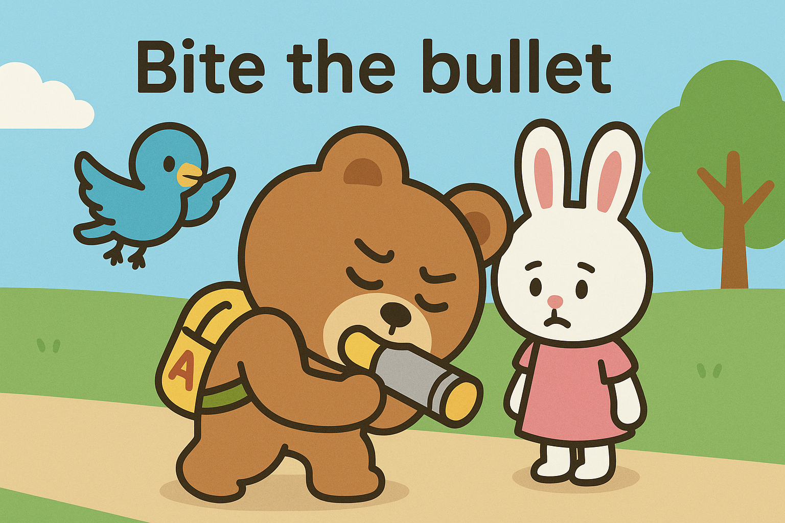 弾丸に噛みつくぜすと君