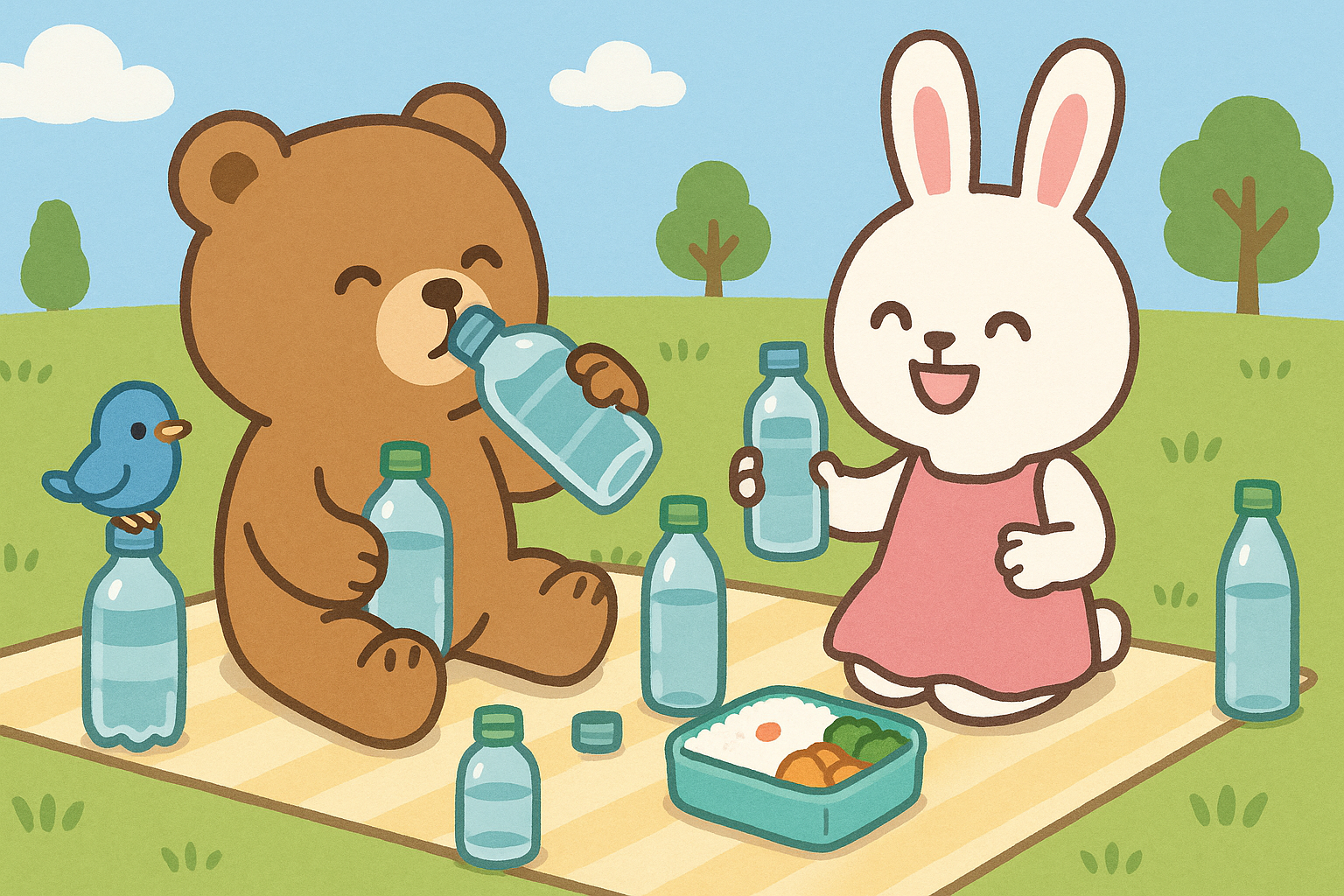 ペットボトルの飲み物